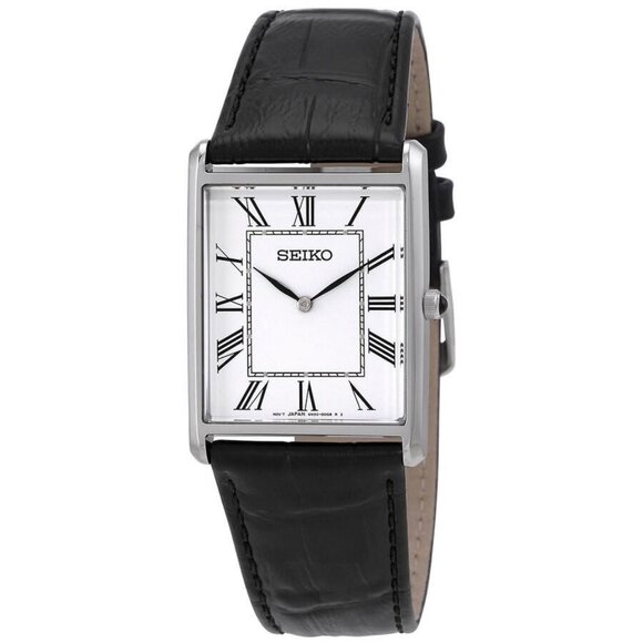 NWT Seiko Fashion Men's Quartz Stainless Steel Authentic Watch - Picture 1 of 3